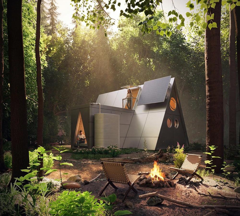 Casa pe care o iei cu tine: Atelier Lune lansează Camping House, o locuință pliabilă, transportabilă și autonomă energetic
