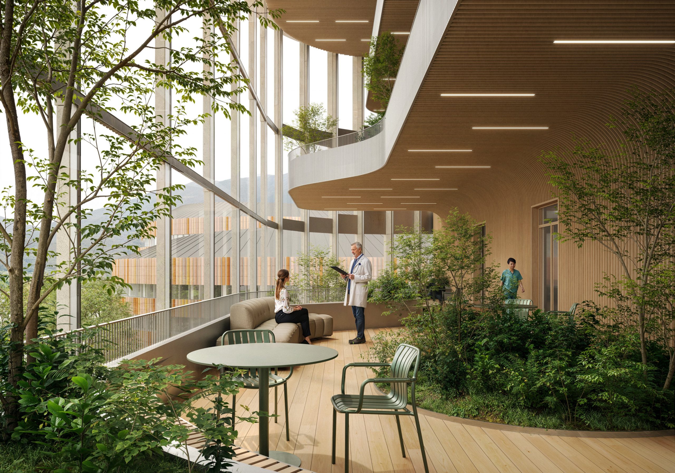 Un profesor de la Universitatea Oxford propune un nou indicator al prosperității, bazat pe relația cu natura. Italia construiește deja un spital conceput ca un parc