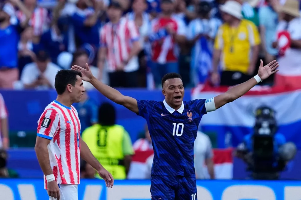 Paraguay France WCup Soccer