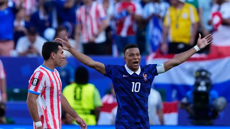 Paraguay France WCup Soccer