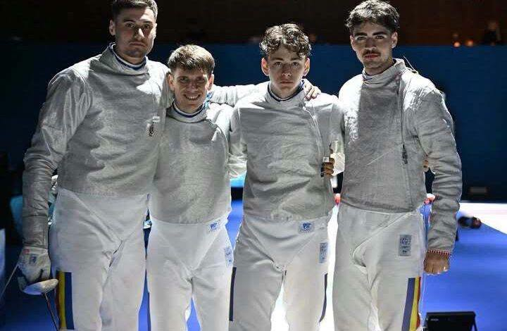 România a cucerit medalia de bronz în proba masculină de sabie pe echipe, la Campionatele Mondiale de la Hong Kong