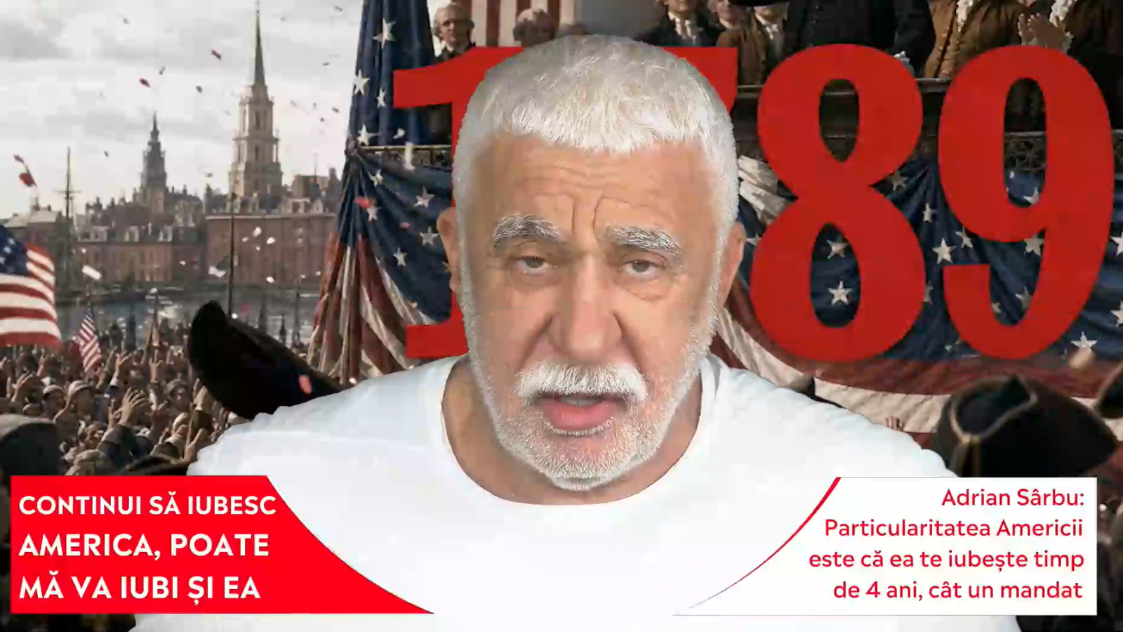 Adrian Sârbu, de Ziua Independenței SUA: „America este libertate, gardianul Democrației. Make Romania Great Again. Constituția noastră e zdrențe”