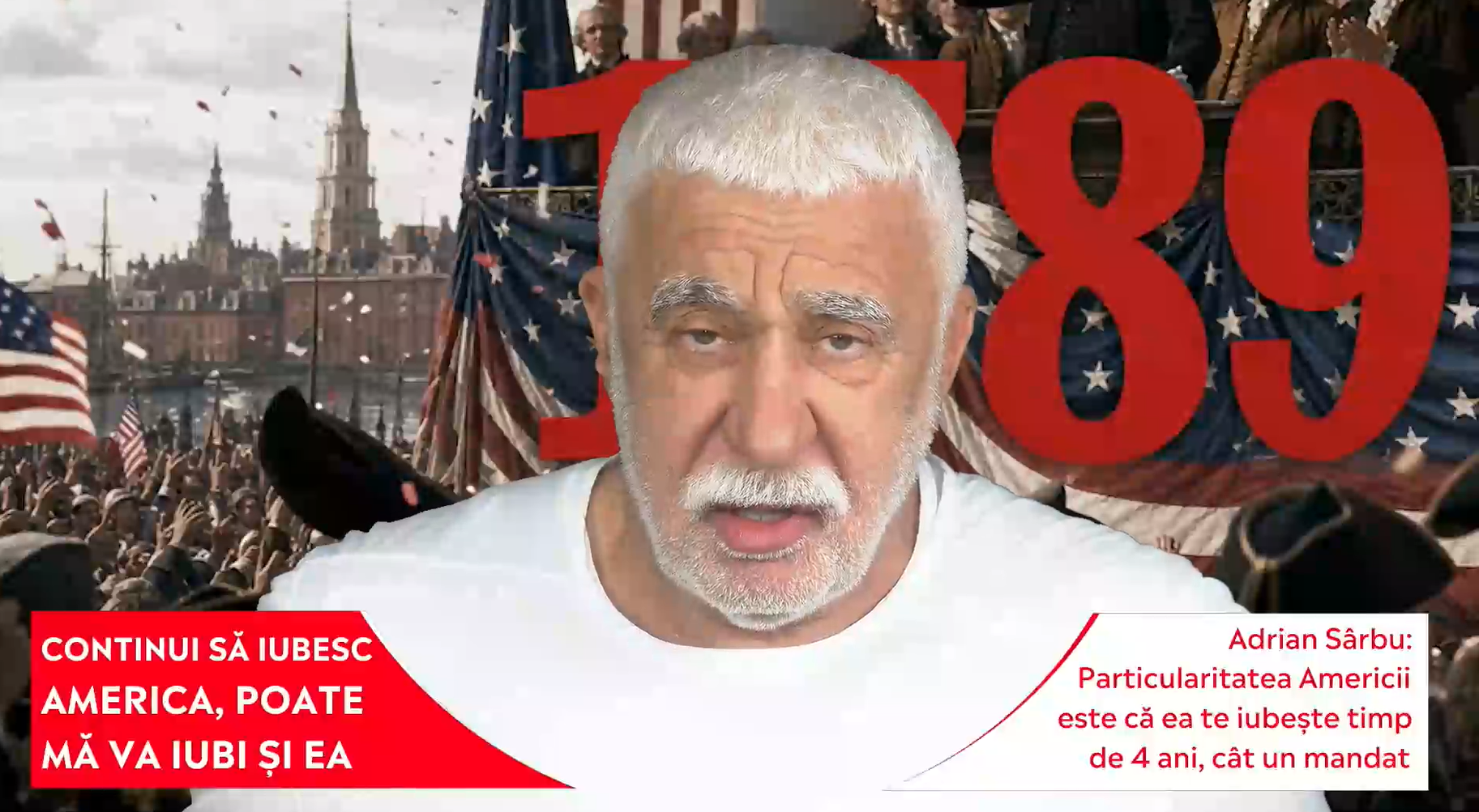Adrian Sârbu, de Ziua Independenței SUA: „America este libertate, gardianul Democrației. Make Romania Great Again. Constituția noastră e zdrențe”