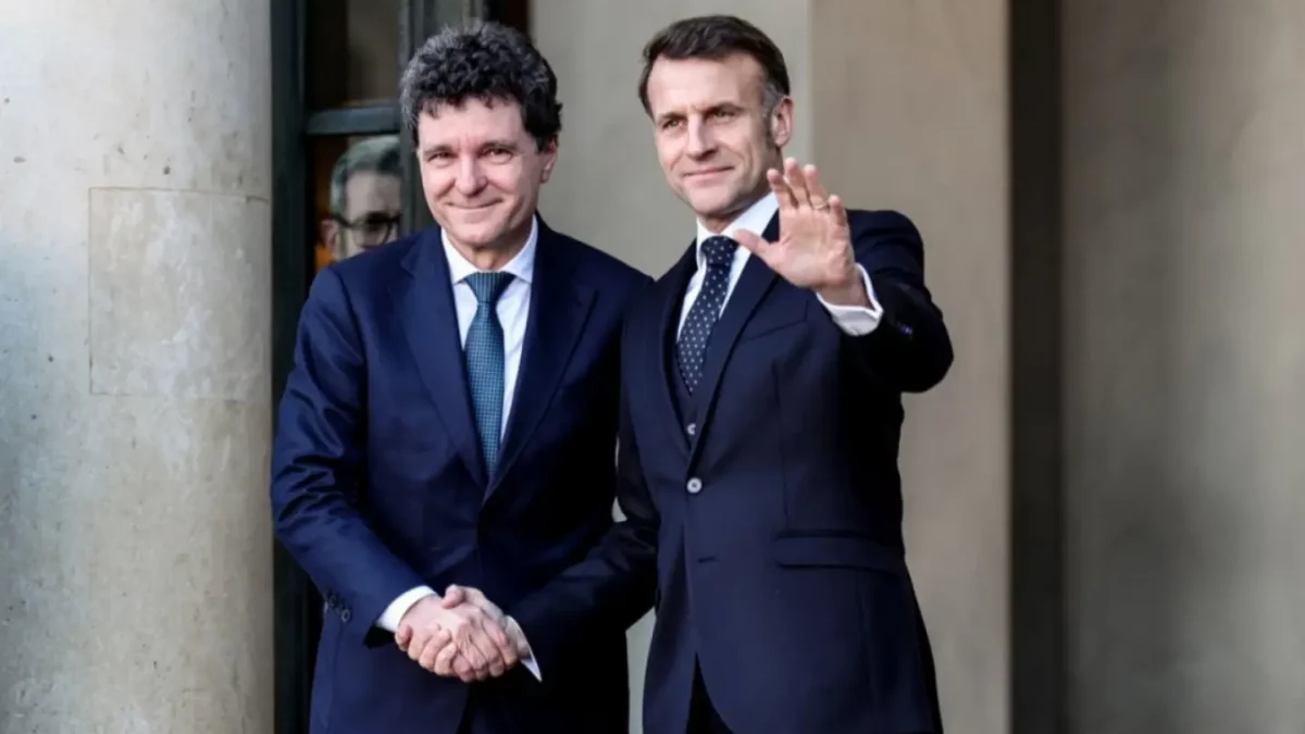 Macron vizita nicusor