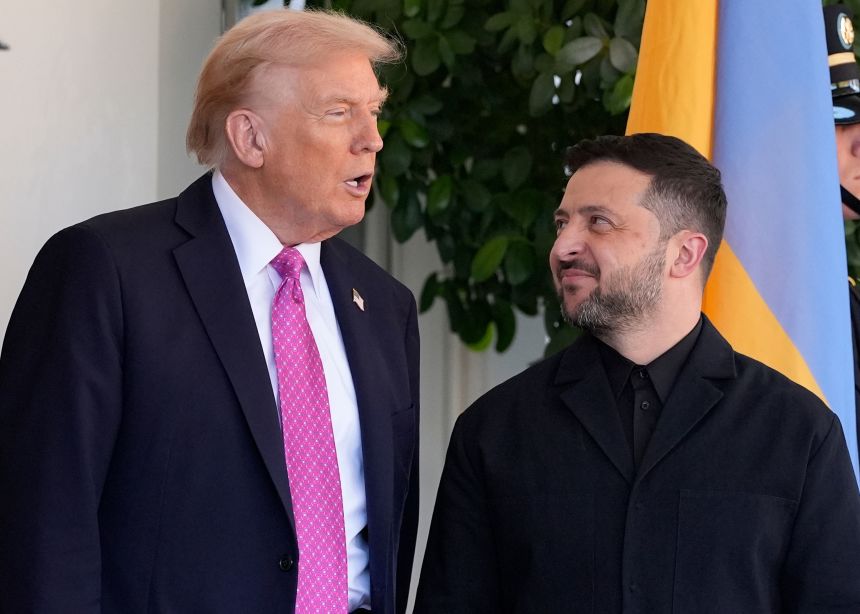 Trump zelenski