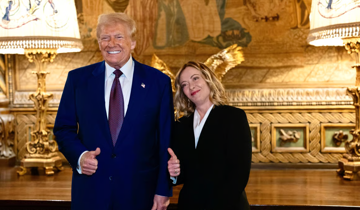 Donald Trump a cerut „ordin de restricție” pentru prim-ministrul italian Giorgia Meloni
