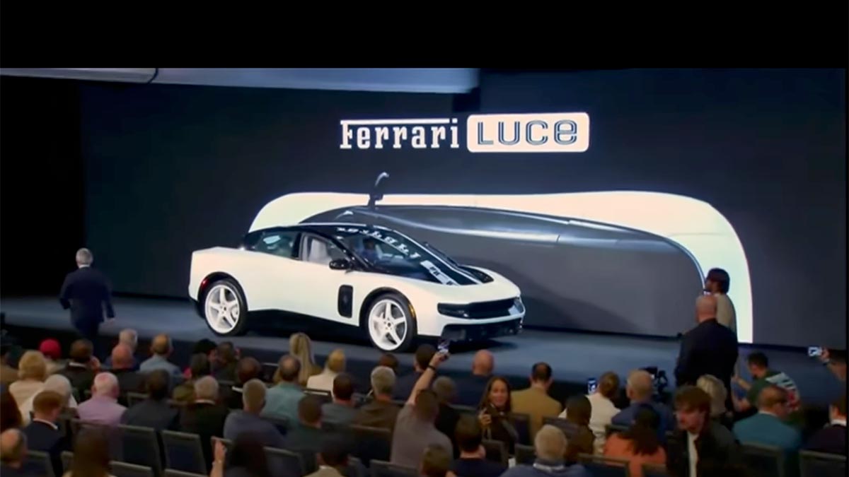 Ferrari Luce, primul model electric al mărcii, vândut cu 40 de milioane de dolari la licitație