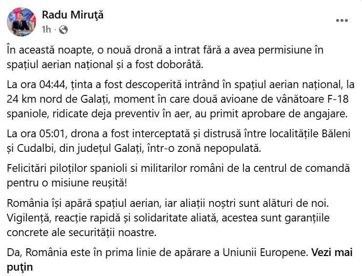 Radu Miruta Facebook