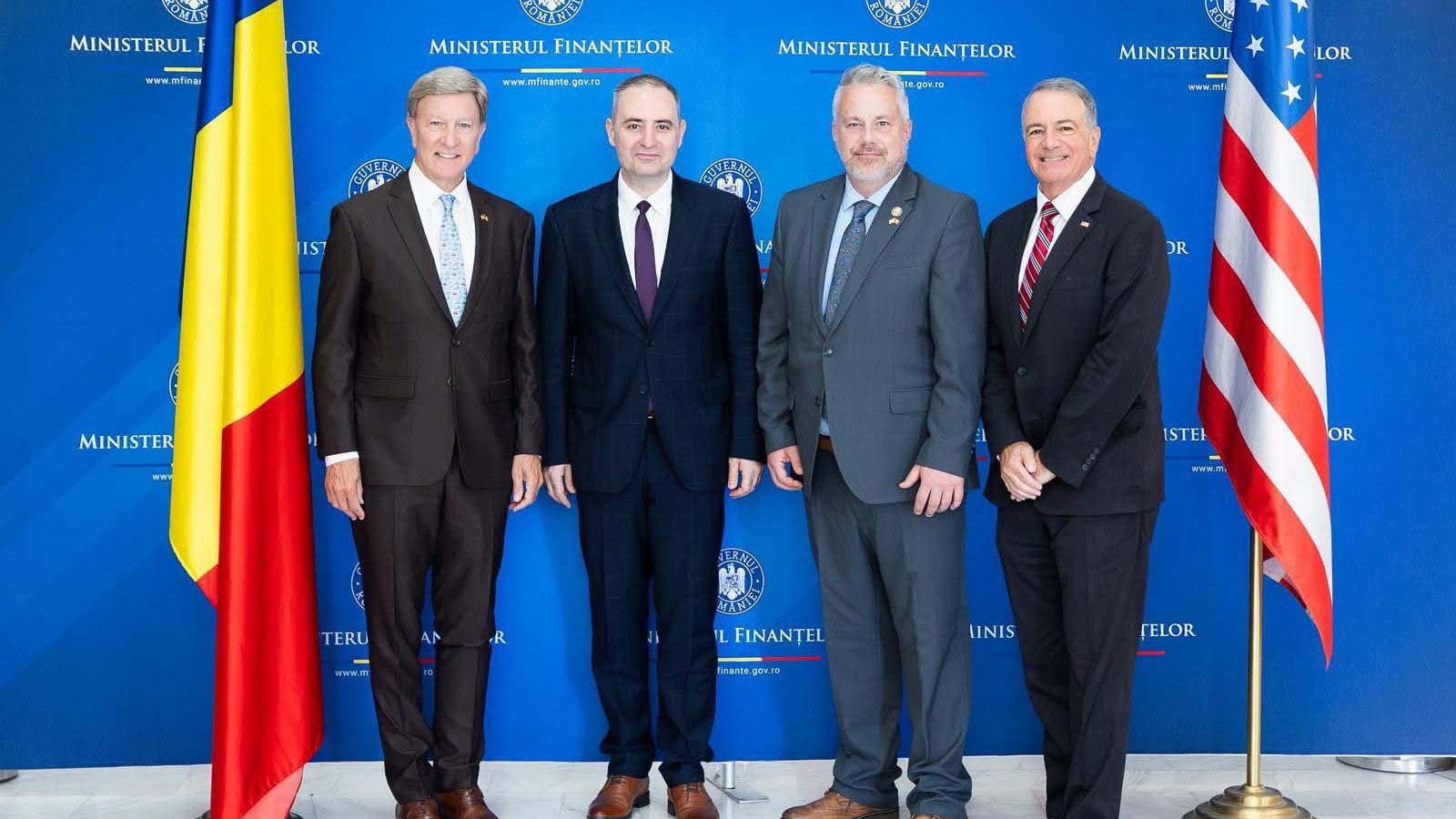 Alexandru Nazare s-a întâlnit cu delegația Congresului SUA la sediul Ministerului Finanțelor, pentru a atrage capital american în România: „Avem potențial de creștere”