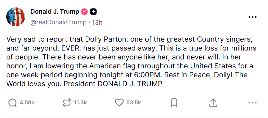 Declaratie trump