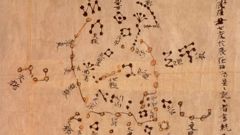 Dunhuang star map