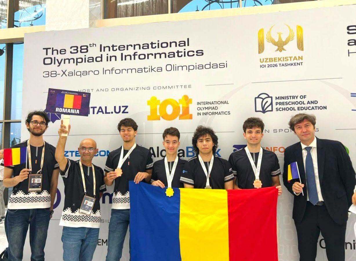 România a obținut patru medalii la Olimpiada Internațională de Informatică desfășurată în Uzbekistan