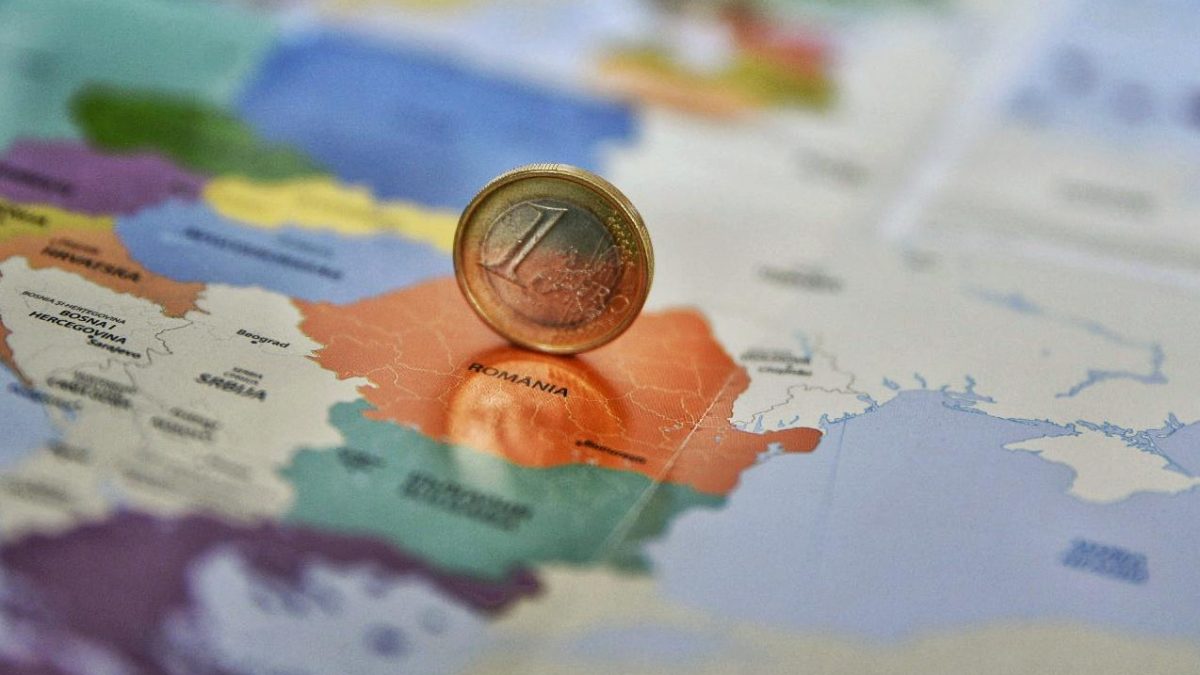 Euro romania moneda euro