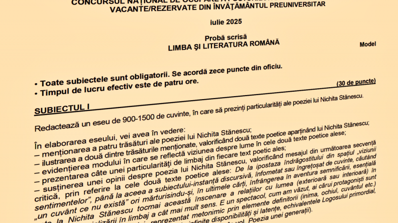 Peste 1.000 de candidați au trecut pragul notei 7 după contestațiile de la Titularizare 2026. 54,41% dintre candidații evaluați au obținut cel puțin nota 7
