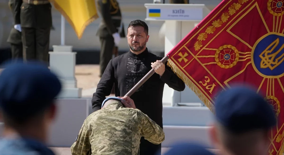 Zelenski, de Ziua Independenței Ucrainei: „Vrem pace, dar nu vom capitula în fața Rusiei. Nu cedăm teritorii”