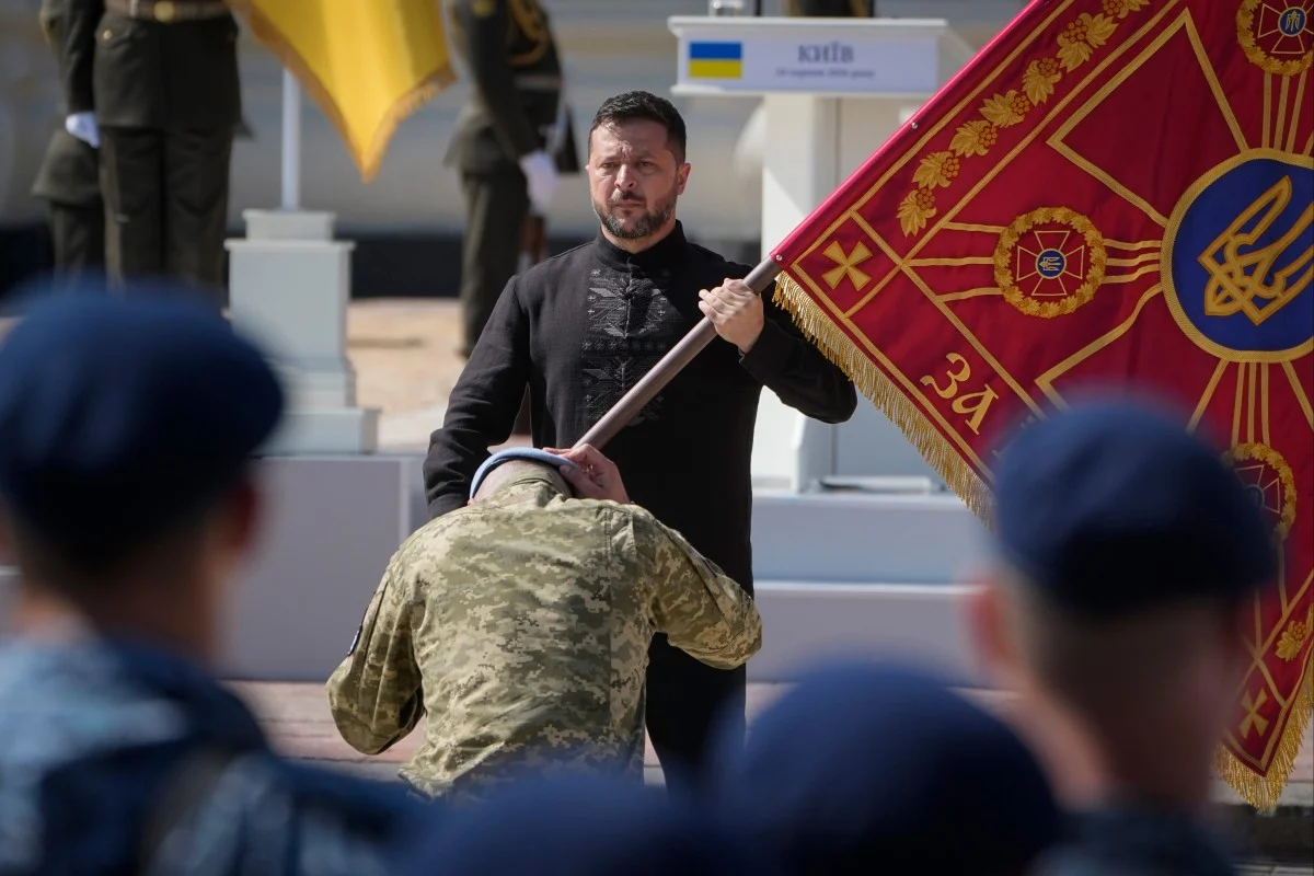 Zelenski, de Ziua Independenței Ucrainei: „Vrem pace, dar nu vom capitula în fața Rusiei. Nu cedăm teritorii”