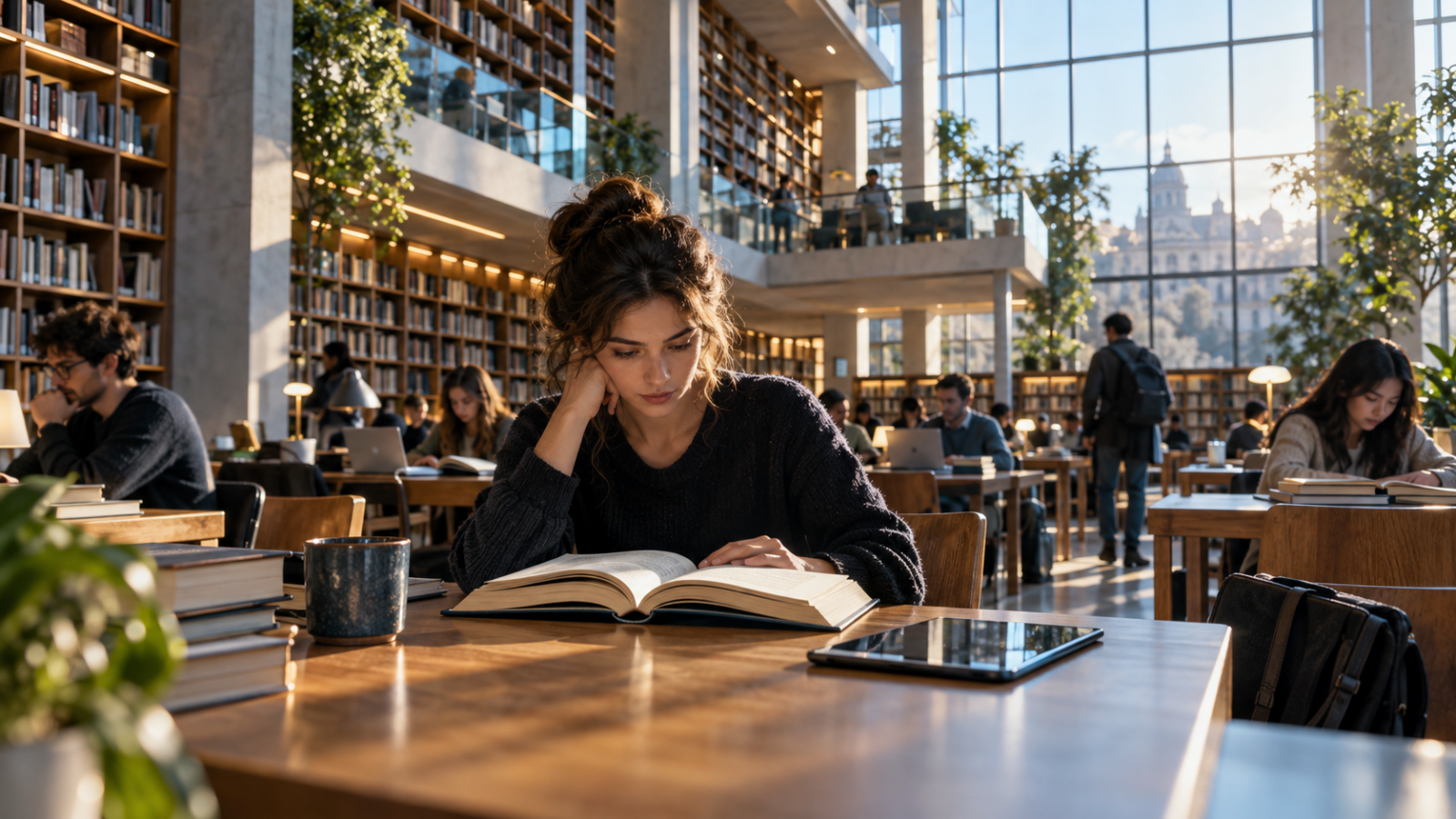 Mai sunt bibliotecile relevante în era cărților electronice? Arhitectura bibliotecii obligă la o prezență umană autentică