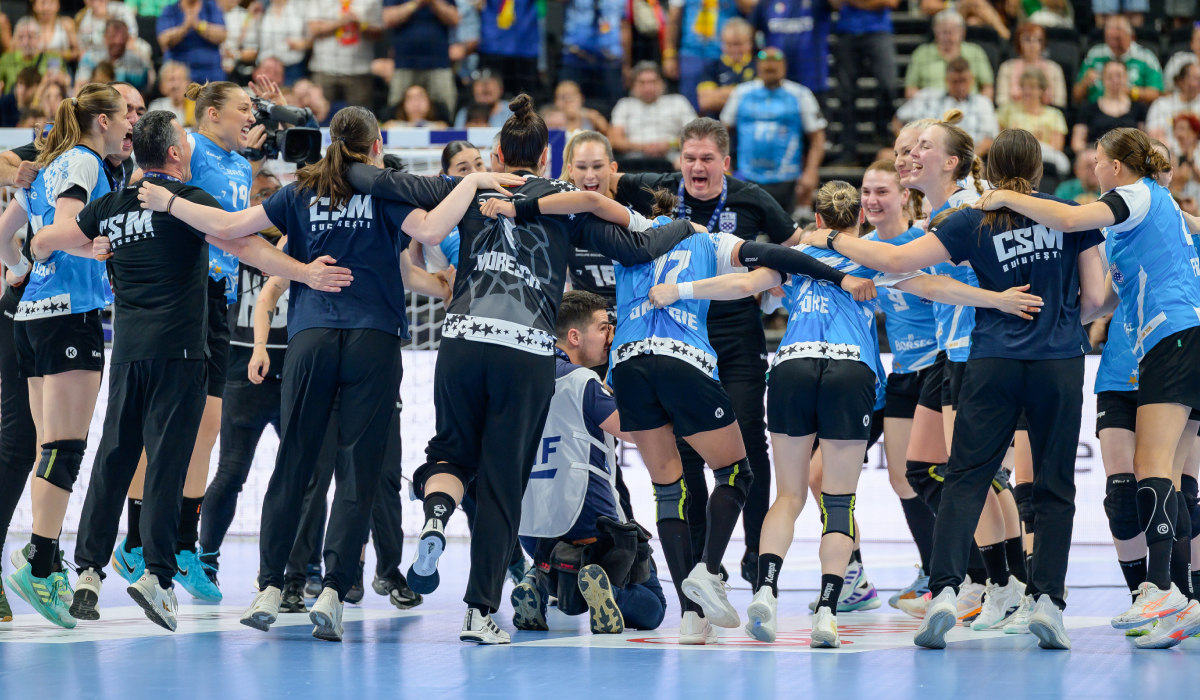 CSM București a învins-o pe Krim Ljublijana cu scorul de 37-29 în prima etapă din Liga Campionilor la Handbal