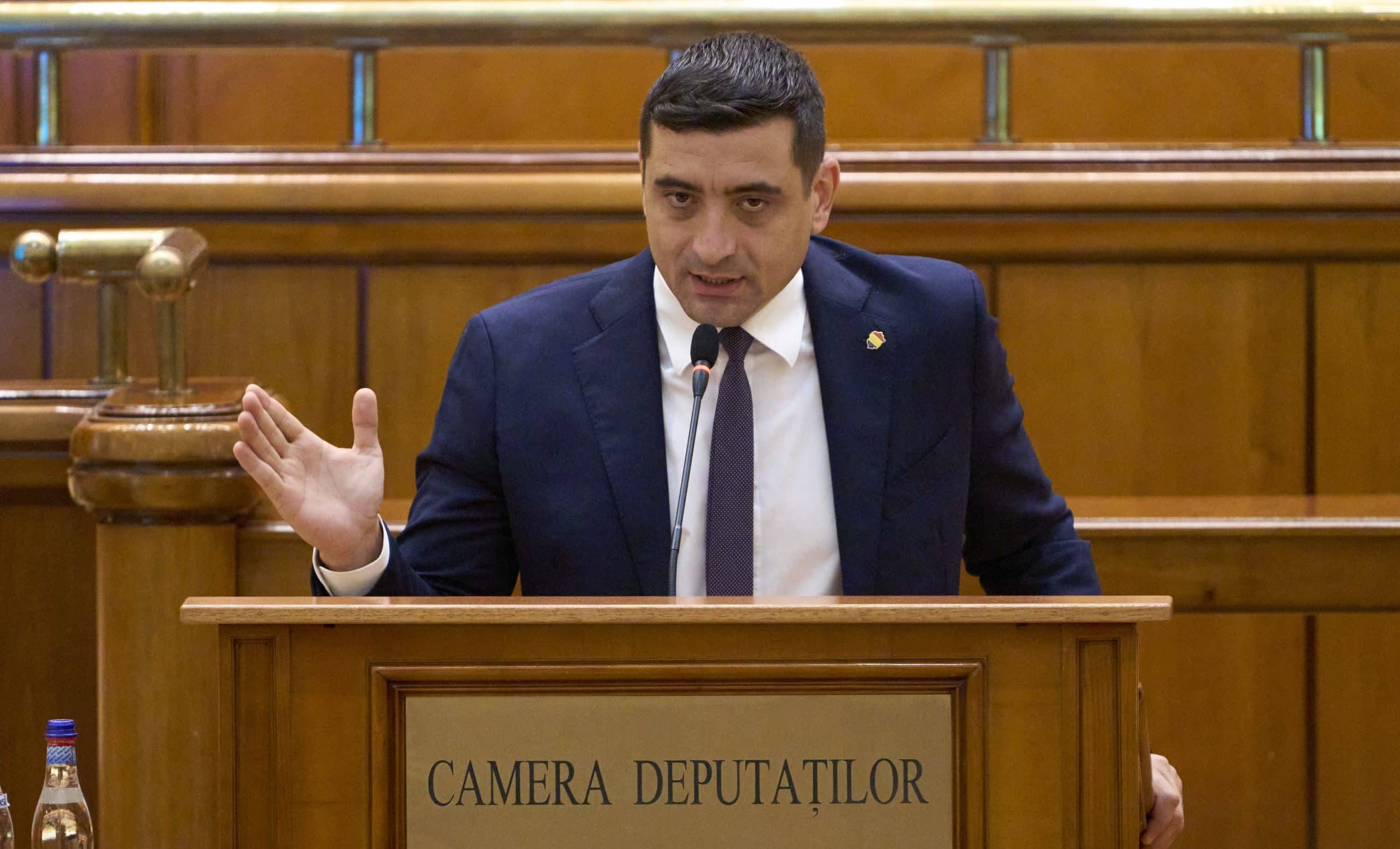 George Simion îi declară „război” lui Nicușor Dan: „AUR nu va vota nicio variantă de Guvern până nu îl eliberați pe Călin Georgescu”