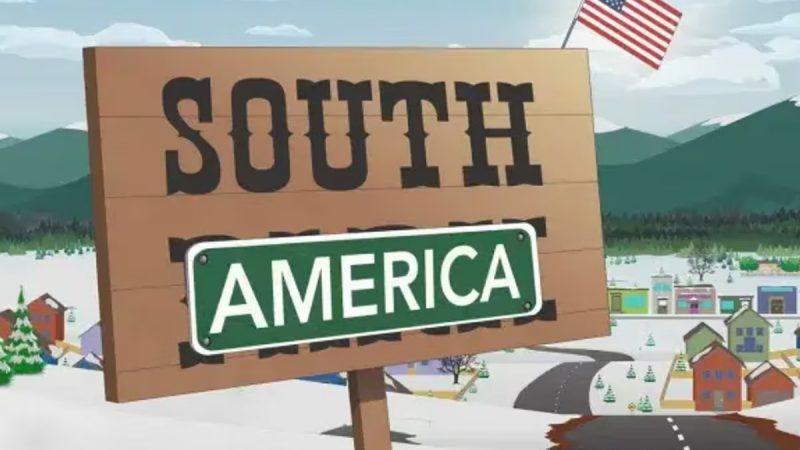 „South Park” își schimbă numele în „South America”, într-o ironie la adresa deciziilor lui Donald Trump de a schimba numele unor locuri din SUA