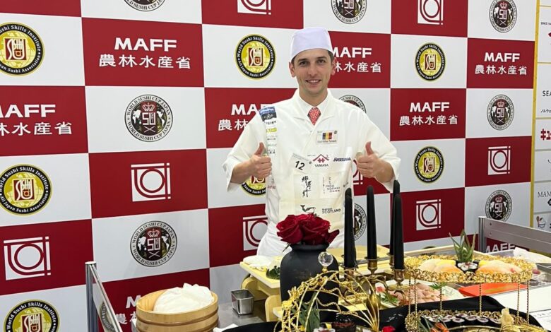Vlad Tănasie a câștigat marele trofeu la World Sushi Cup 2026: „A fost visul meu”