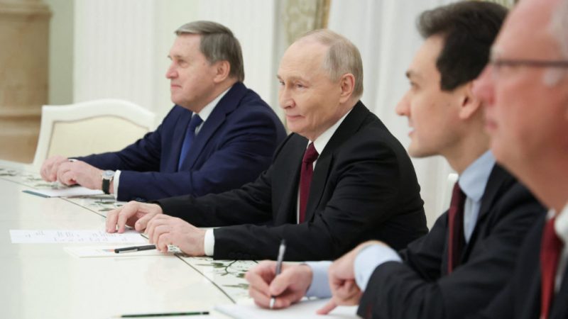 Russian President Putin meets U.S. special representative Witkoff in Moscow