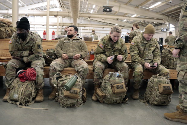 AP SUA MILITARI EUROPA US Ukraine Tensions Fort Bragg
