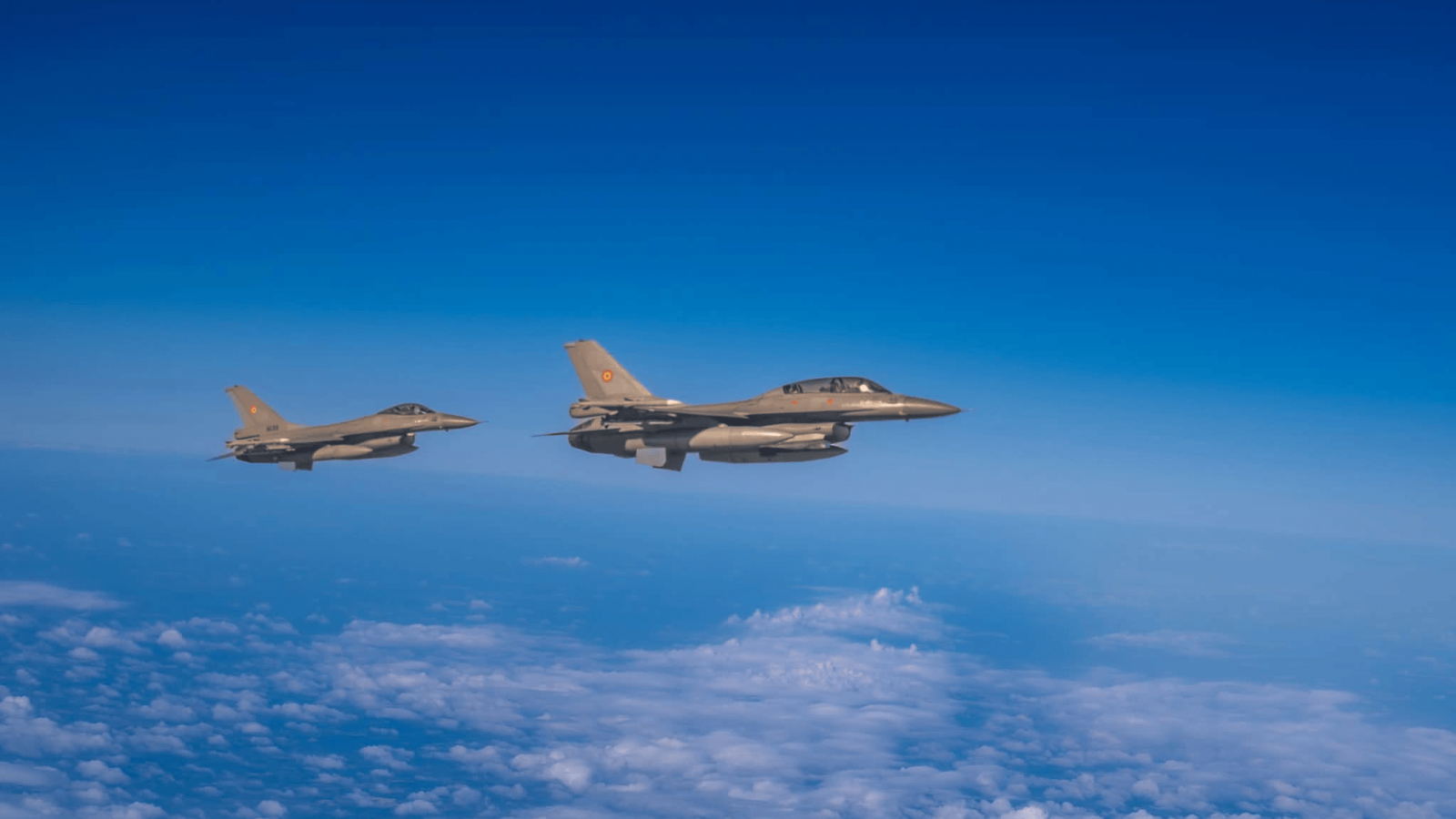 RO-Alert în Tulcea: MApN a detectat o țintă aeriană la nord de Plauru. Două avioane F-18 spaniole au decolat de la Baza 57 Aeriană Mihail Kogălniceanu