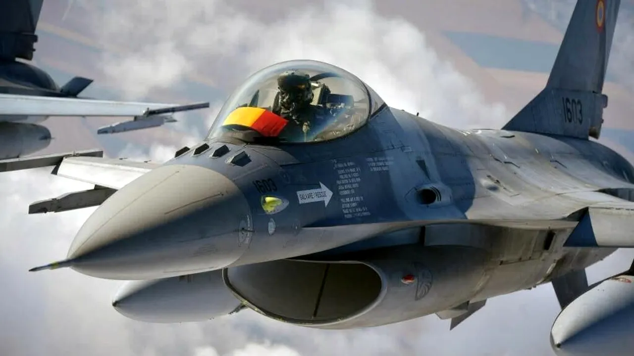 Două drone au fost doborâte deasupra apelor teritoriale ale României. Au intervenit două avioane F-16