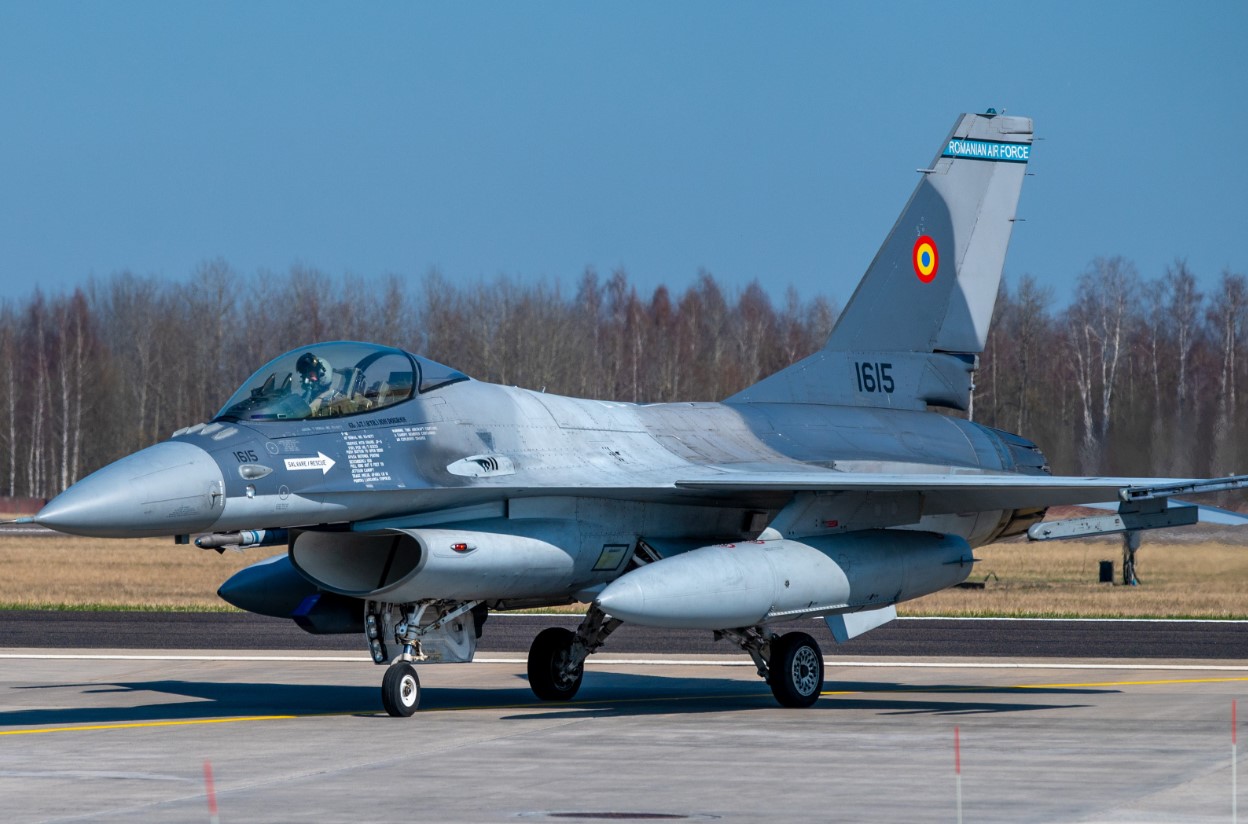 România participă la exercițiul de descurajare nucleară al NATO. Trei aeronave F-16 au fost trimise în Italia