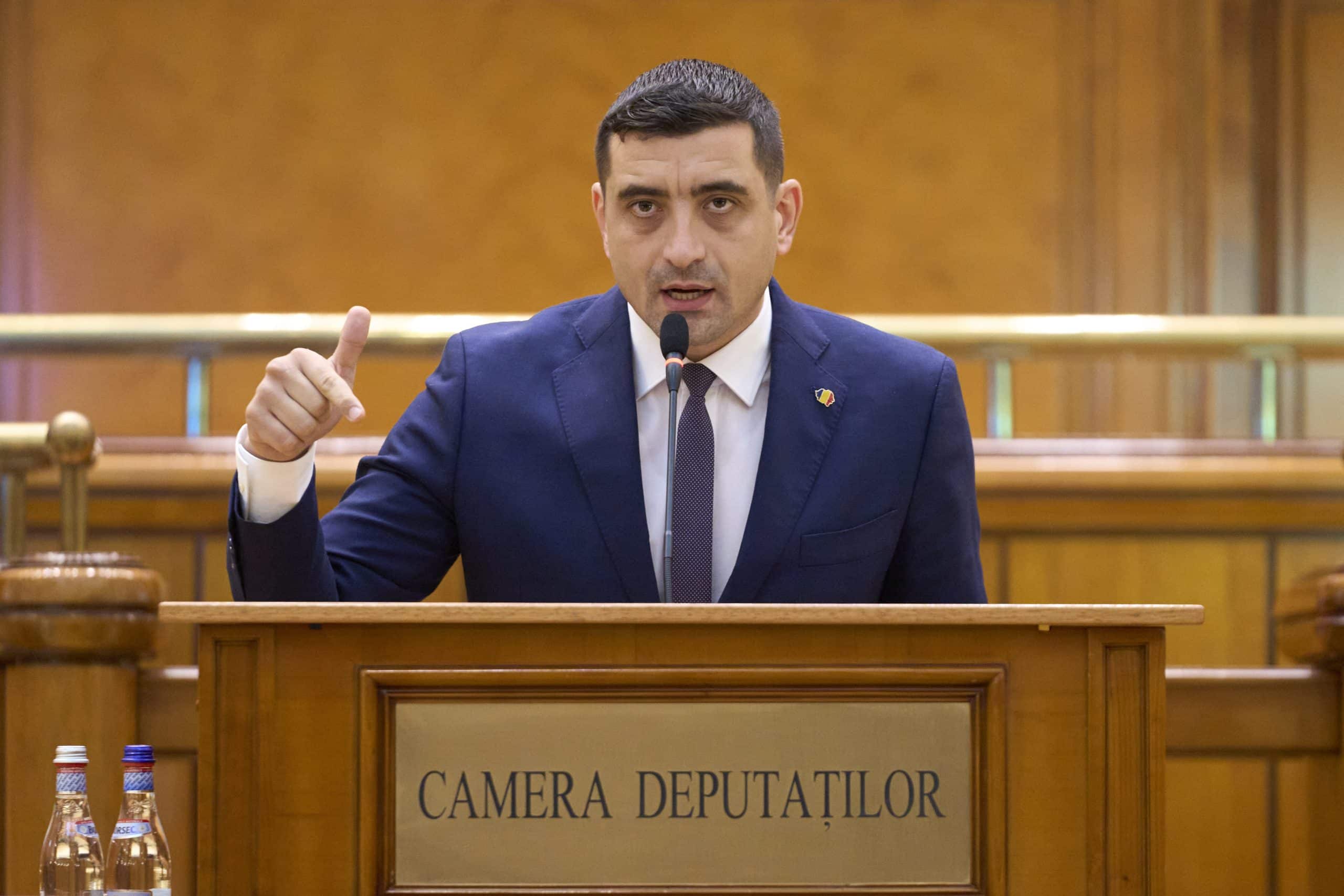 George Simion anunță că AUR nu va vota nici Guvernul Luca Niculescu: „E tot o marionetă. Zero voturi de la AUR”