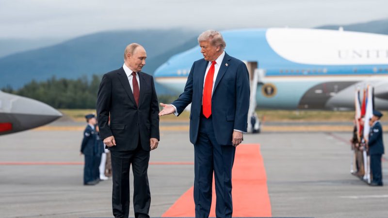 Putin and trump .