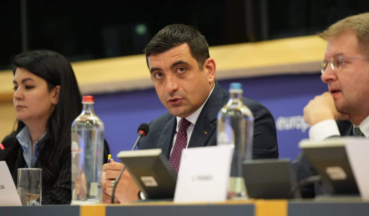AUR aduce în atenția Parlamentului European nevoia de a organiza alegeri anticipate în România. Apelul lui George Simion: „Monitorizați acțiunile justiției împotriva lui Călin Georgescu”